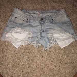 Holy jean shorts